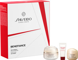SHISEIDO BENEFIANCE סט קרם עיניים + קרם לחות + סרום