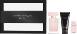 Narciso Rodriguez FOR HER *יבוא מקביל סט א.ד.פ + א.ד.פ + קרם גוף לאשה