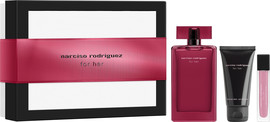 Narciso Rodriguez FOR HER *יבוא מקביל סט א.ד.פ אינטנס  + ג'ל רחצה + קרם גוף לאשה