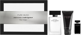 Narciso Rodriguez PURE MUSC *יבוא מקביל סט א.ד.פ + קרם גוף + א.ד.פ לאשה