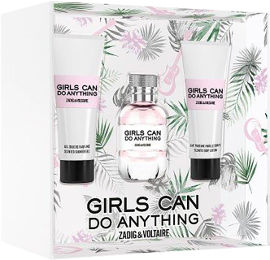 ZADIG & VOLTAIRE GIRLS CAN DO ANYTHING סט א.ד.פ + תחליב גוף + ג'ל רחצה לאשה