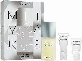 Issey Miyake POUR HOMME סט א.ד.ט + ג'ל רחצה + אפטר שייב לגבר