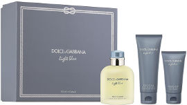 DOLCE & GABBANA Light Blue סט א.ד.ט + אפטר שייב + ג'ל רחצה לגבר