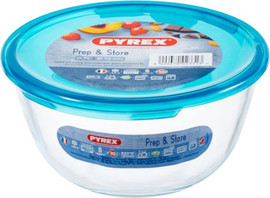PYREX קערת זכוכית עם מכסה 0.7 ליטר Pyrex