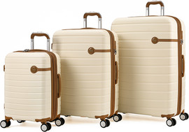 Goby London סט 3 מזוודות קשיחות מתרחבות 20" 25" 29" JUPITER מבית Goby London
