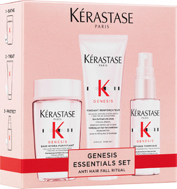 KERASTASE GENESIS סט שמפו + מרכך + מגן מפני חום