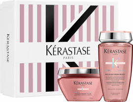 KERASTASE CHROMA ABSOLU סט שמפו + מסכה לברק והגנה לשיער צבוע