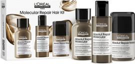 L'OREAL PROFESSIONNEL ABSOLUT REPAIR MOLECULAR סט שמפו + סרום + מסכה