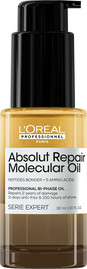 L'OREAL PROFESSIONNEL ABSOLUT REPAIR MOLECULAR שמן בעל פורמולה דו-פאזית לשיקום שיער פגום