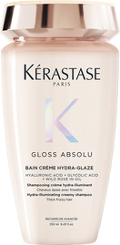 KERASTASE GLOSS ABSOLU שמפו קרם הידרה-גלייז ללא סולפטים המעניק זוהר ולחות לשיער עבה