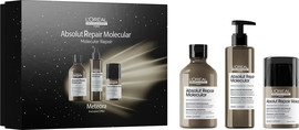 L'OREAL PROFESSIONNEL ABSOLUT REPAIR MOLECULAR סט שמפו + סרום + מסכה