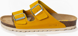 BAYTON כפכפי עור נשים עם 2 רצועות BAYTON ATLAS