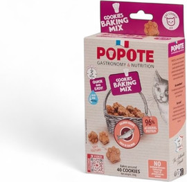 Popote ערכת עוגיות פופט לחתול | סלמון | 200 גרם