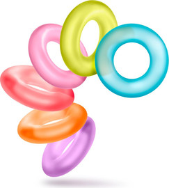 blush סט 6 טבעות לפין King of the Ring