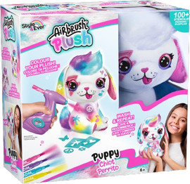 Canal Toys בובת פרווה עם צביעת אירבראש DIY כלבלב Canal Toys Style 4 Ever