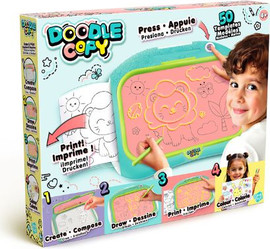 Canal Toys לוח ציור והעתקה מדפיס ציורים- דודל קופי