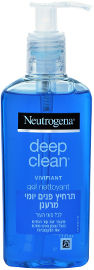 NEUTROGENA DEEP CLEAN תרחיץ פנים