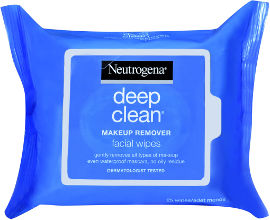 NEUTROGENA DEEP CLEAN מגבונים להסרת איפור