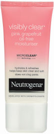 NEUTROGENA VISIBLY CLEAR אשכולית ורודה קרם לחות