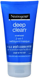 NEUTROGENA DEEP CLEAN ניקוי פנים