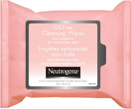 NEUTROGENA OIL FREE מגבוני אשכולית ורודה