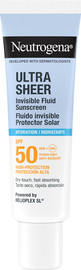 NEUTROGENA  ULTRA SHEER קרם הגנה ולחות SPF50