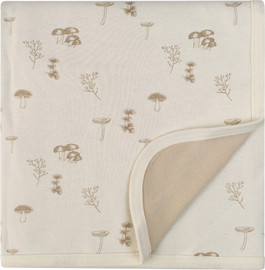 BabyTech שמיכת אינטרלוק לתינוק 120*80 ס"מ עשויה 100% כותנה מבית Baby Tech - פטריות