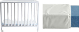 BabyTech באנדל עריסת פלסטיק + מזרן בייסיק מבית Baby Tech