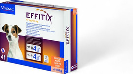EFFITIX EFFITIX | לכלבים במשקל 4 - 10 ק"ג | 4 אמפולות