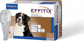 EFFITIX EFFITIX | לכלבים במשקל 40 - 60 ק"ג | 4 אמפולות