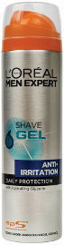 L'OREAL MEN EXPERT ג'ל גילוח נגד גירוי