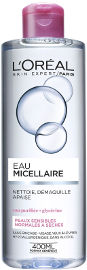 L'OREAL PARIS EAU MICELLAIRE ניקוי לעור יבש