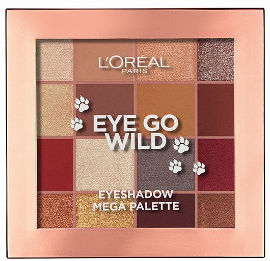 L'OREAL PARIS EYE GO WILD פלטה צלליות