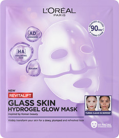 L'OREAL PARIS REVITALIFT FILLER מסכת הידרוג'ל למראה גלאס סקין