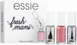 ESSIE מיני קיט בסיס + צבע + טופ - בורדו