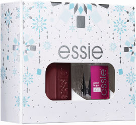 ESSIE מארז טופ + לק בגוון Bardeaux