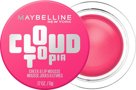 MAYBELLINE CLOUDTOPIA סומק מוס קרמי לשפתיים וללחיים - 04 PINK DAYDREAM