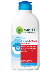 GARNIER PURE מי פנים להפחתת פצעונים