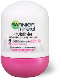 GARNIER דאודורנט רול אינביזיבל