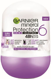 GARNIER דאודורנט רול פרוטקשיין 6 פלורל