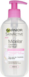 GARNIER MICELLAR ג'ל מסיר איפור