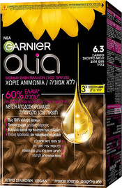 GARNIER OLIA צבע לשיער קבוע ללא אמוניה 6.3