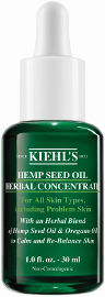 KIEHL'S HEMP HERBAL CONCENTRATE שמן לפנים להרגעת העור ולשיפור מראה עור הנוטה לאדמומיות