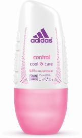 ADIDAS דאודורנט רול און קונטרול קול אנד קר לאשה