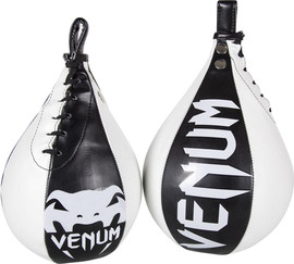 VENUM אגס איגרוף  Speed Bag Skintex Leather  Black/Ice