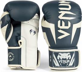VENUM כפפות איגרוף Venum Elite White/Navy Blue