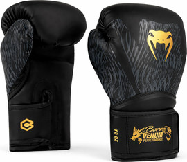 VENUM כפפות איגרוף Venum x Chimaev Wild Borz Boxing Gloves - Black/Gold