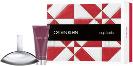 Calvin Klein euphoria סט א.ד.פ + קרם גוף לאשה