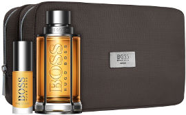 HUGO BOSS THE SCENT סט א.ד.ט + א.ד.ט + פאוץ לגבר