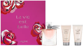 LANCOME La vie est belle סט א.ד.פ + קרם גוף + ג'ל רחצה לאשה
